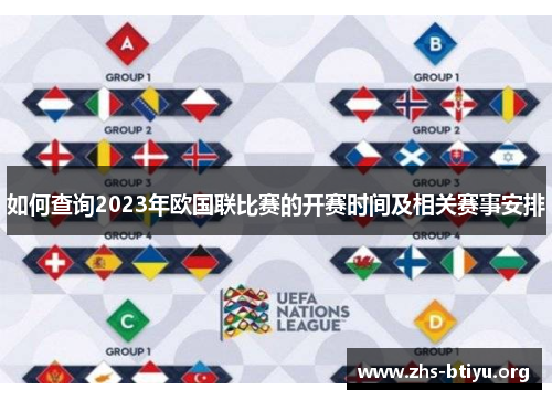 如何查询2023年欧国联比赛的开赛时间及相关赛事安排